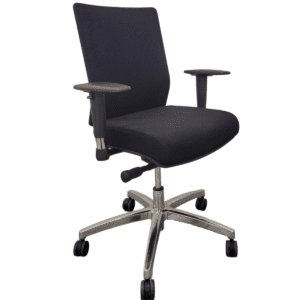 Cherryman iDesk Ambarella Mesh-Back Task Chair In Black