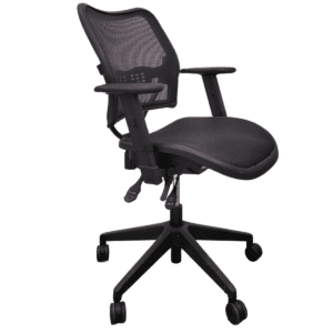 Office Star Mesh Back & Seat Task Chair In Black