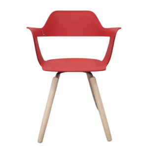 Gallery Cherryman iDesk Muse Side Chair In Red