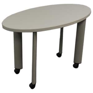 Turnstone White Oval Table
