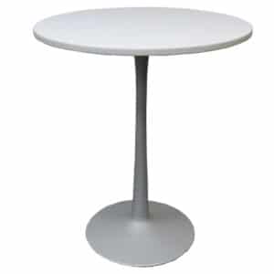 White Bistro Table-36" Round