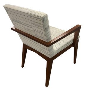 Gallery Used Mystique Guest Chair W/ Pattern Upholstered Seat