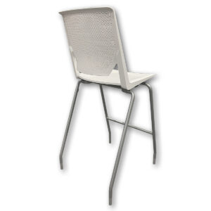 Gallery Used Haworth Very Stacking Bar Height Stool – White Frame
