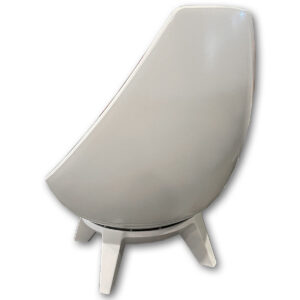 Gallery Used KI Sway Lounge Chair – Orange Upholstery