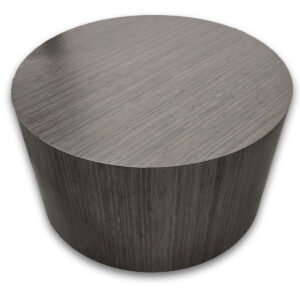 Used 29" W Round Grey Wood Grain Drum Table This compact drum style table provides a clean surface for casual meeting areas, lounges, or waiting spaces while keeping a minimal footprint. Round drum style table Grey Wood grain laminate finish Fully enclosed base for a clean look Compact footprint ideal for flexible layouts Dimensions: 29W x 16H Ideal for offices, executive suites, and collaborative workspaces.