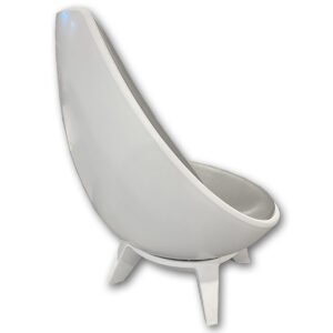 Gallery Used KI Sway Lounge Chair – Grey Upholstery