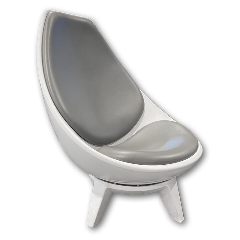 Used KI Sway Lounge Chair – Grey Upholstery