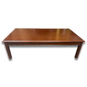 Gallery Used 55″ W Mahogany Coffee Table 