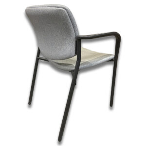 Gallery Used Exemplis Guest Chair W/ Arms Black Frame
