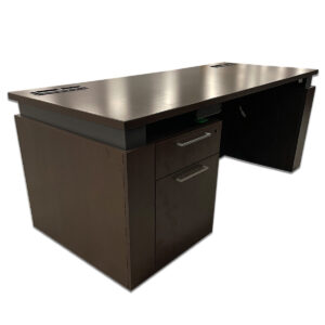 Gallery Used National Executive Height Adjustable Desk Set