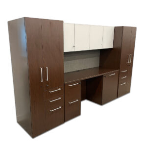 Gallery Used National Executive Height Adjustable Desk Set