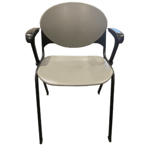 Gallery National Grey Cinch Stacking Chair in Grey