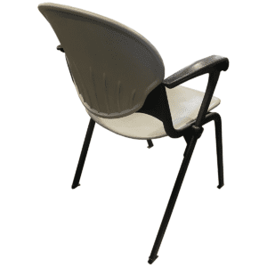 Gallery National Grey Cinch Stacking Chair in Grey