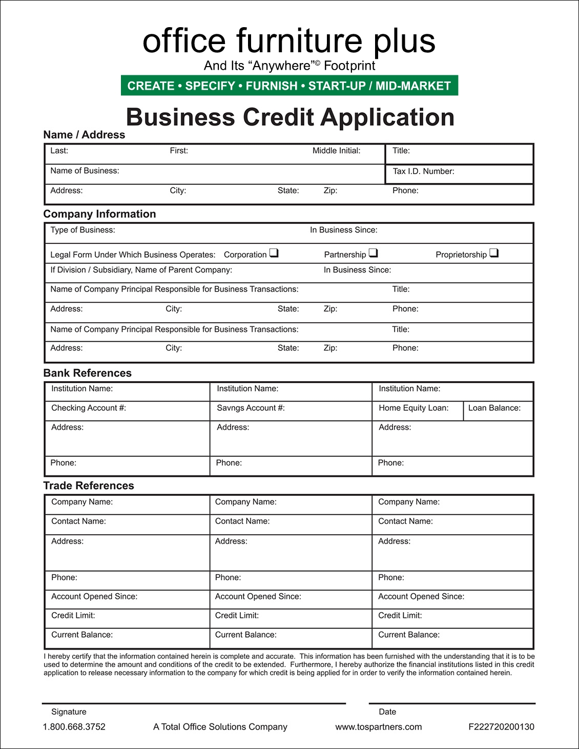 OFP-Business-Credit-Application