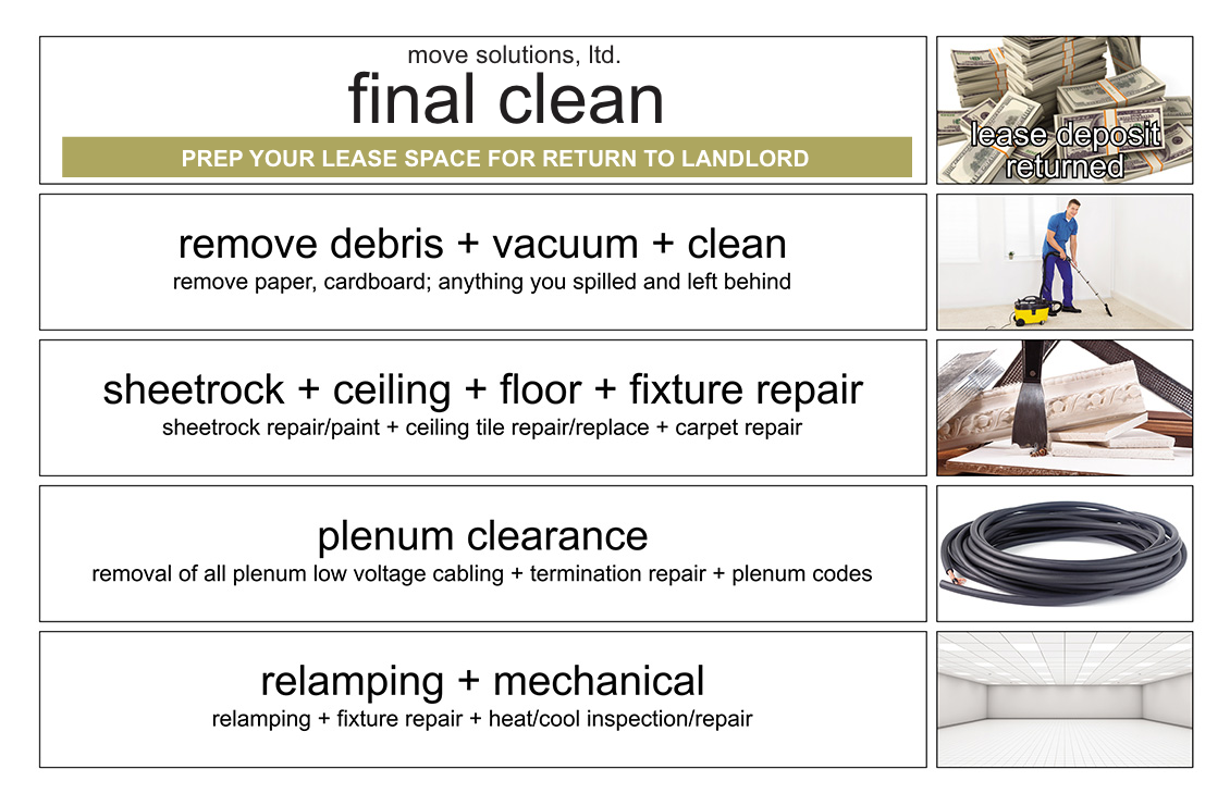 final clean