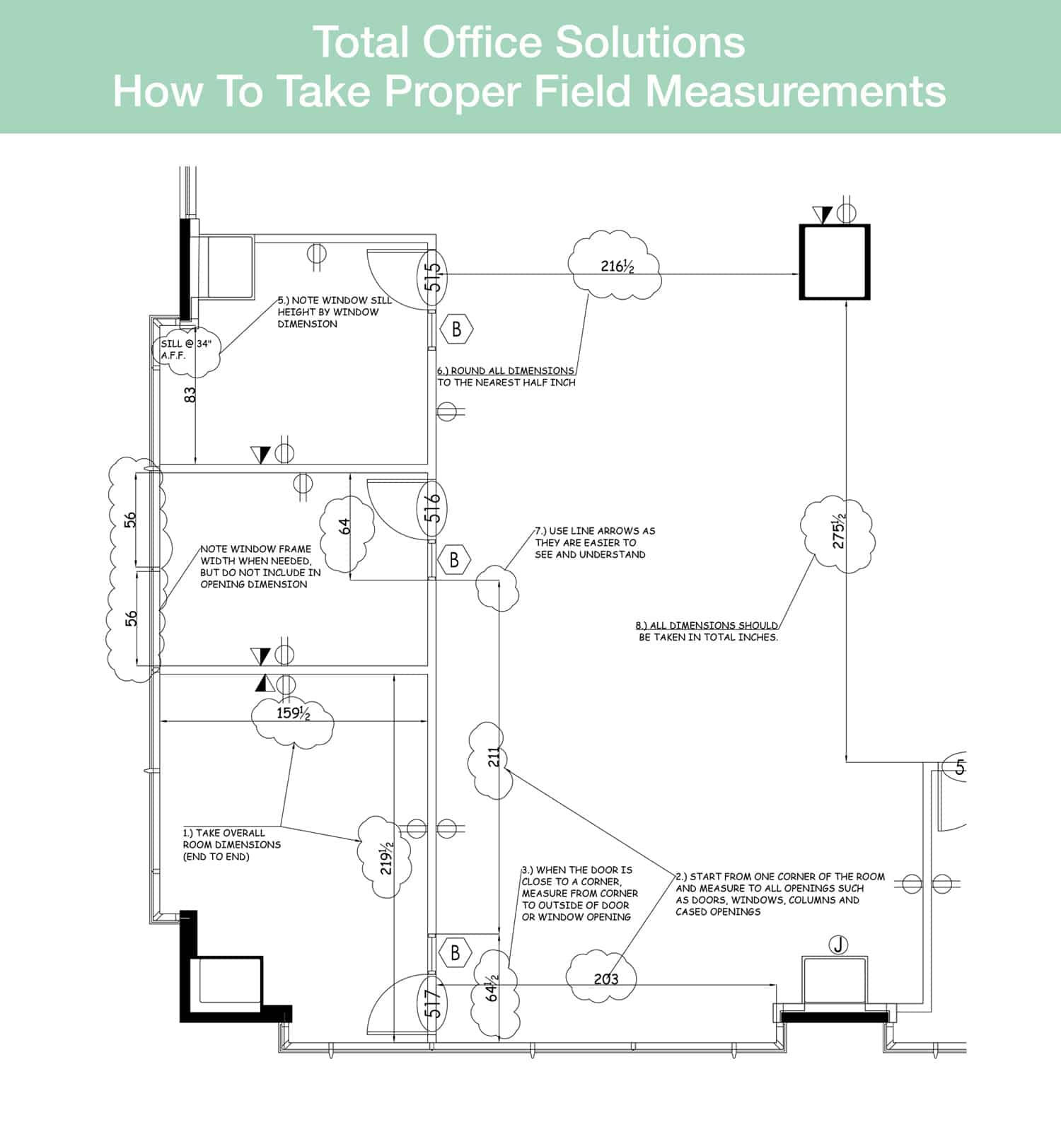 office-space-planning-field-measurements