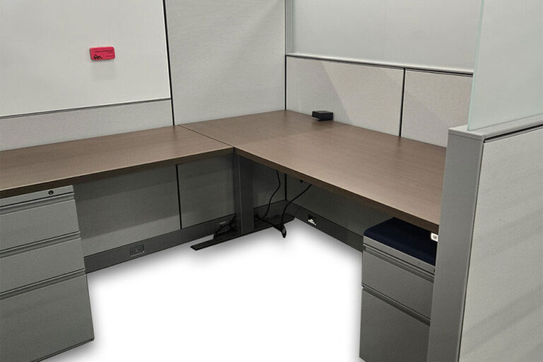 image of a used herman miller cubicle